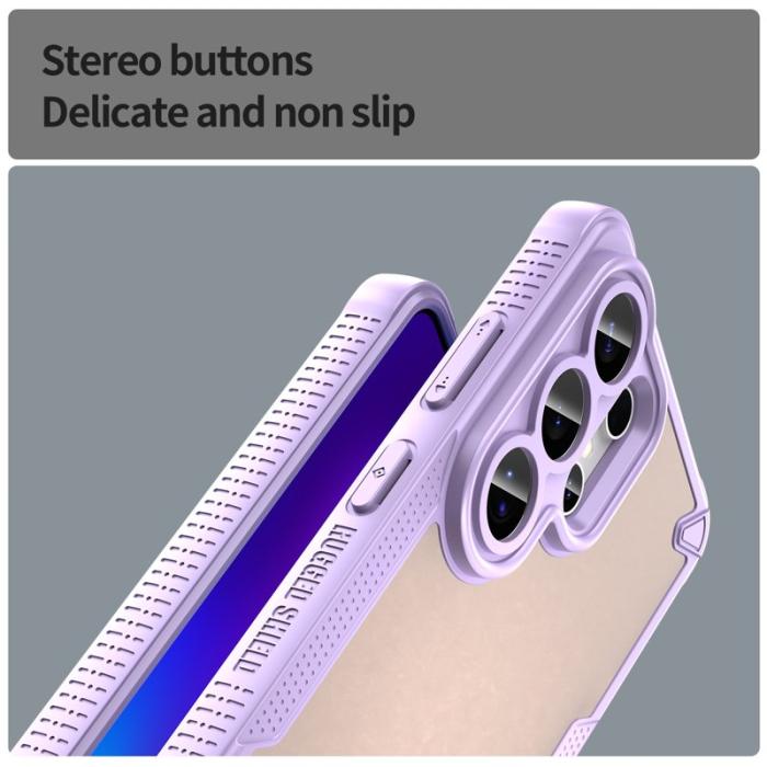 OEM - Mobilskal för Samsung Galaxy S26 Ultra PC + TPU - Lila
