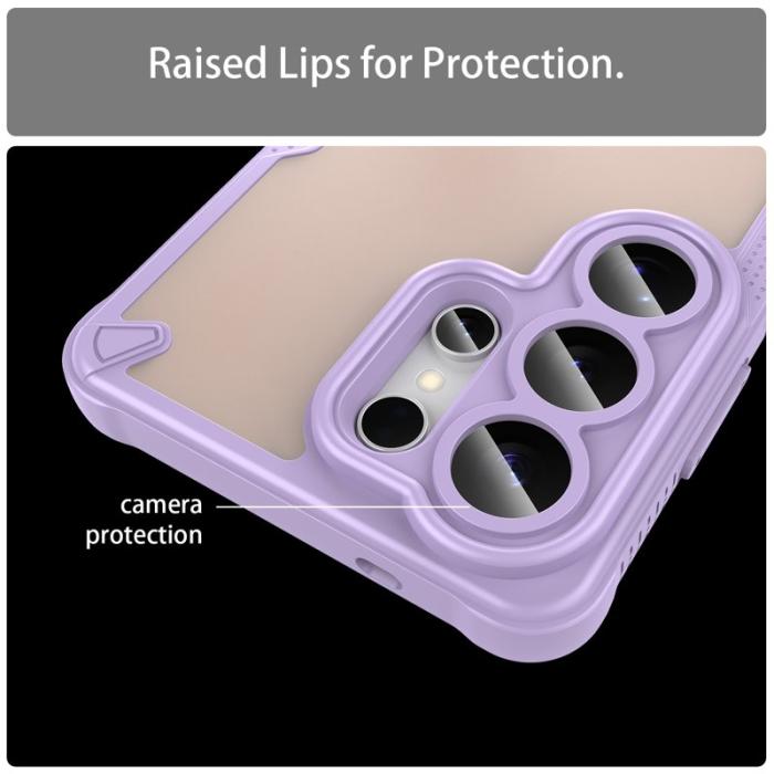OEM - Mobilskal för Samsung Galaxy S26 Ultra PC + TPU - Lila