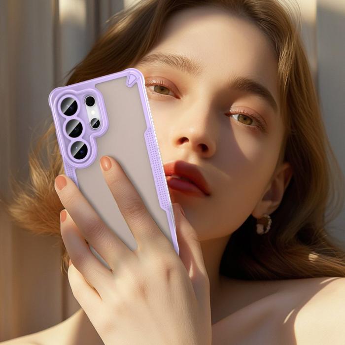 OEM - Mobilskal för Samsung Galaxy S26 Ultra PC + TPU - Lila