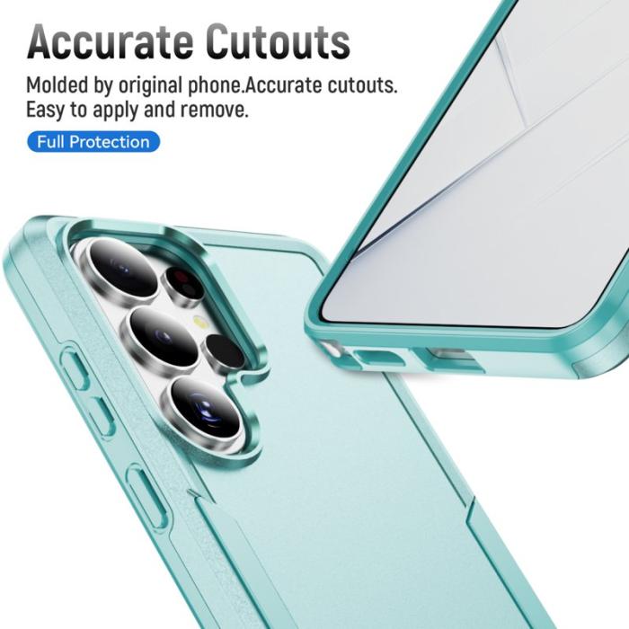 OEM - Mobilskal för Samsung Galaxy S26 Ultra PC + TPU Militärklass - Grön