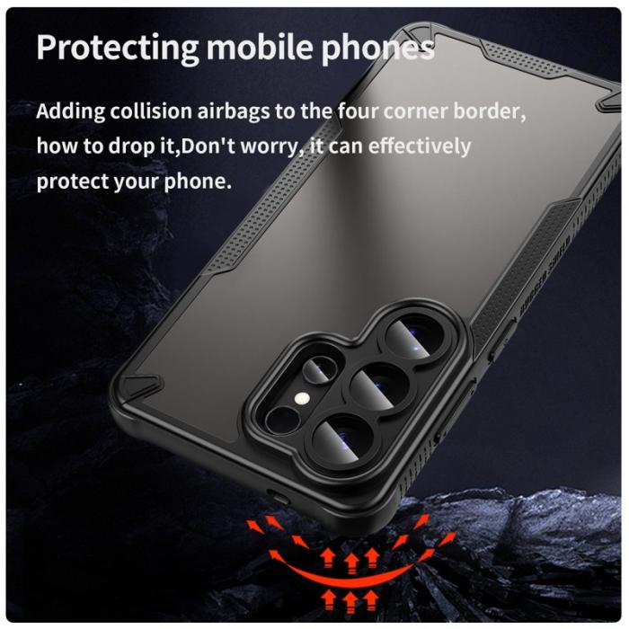 OEM - Mobilskal för Samsung Galaxy S26 Ultra PC + TPU - Svart