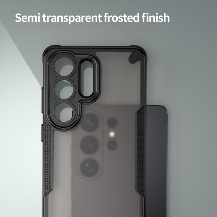 OEM - Mobilskal för Samsung Galaxy S26 Ultra PC + TPU - Svart