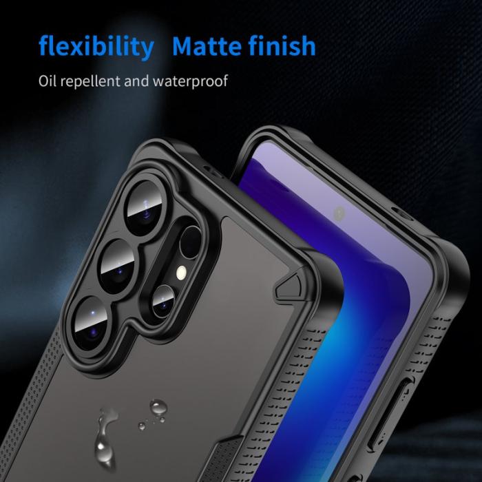 OEM - Mobilskal för Samsung Galaxy S26 Ultra PC + TPU - Svart