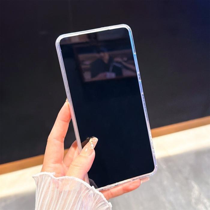 OEM - Mobilskal för Samsung Galaxy S26 Ultra Rhinestone TPU + PC - Glitter Transparent