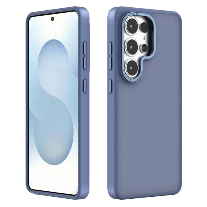 OEM - Mobilskal för Samsung Galaxy S26 Ultra Skin-Touch PC + TPU - Blå