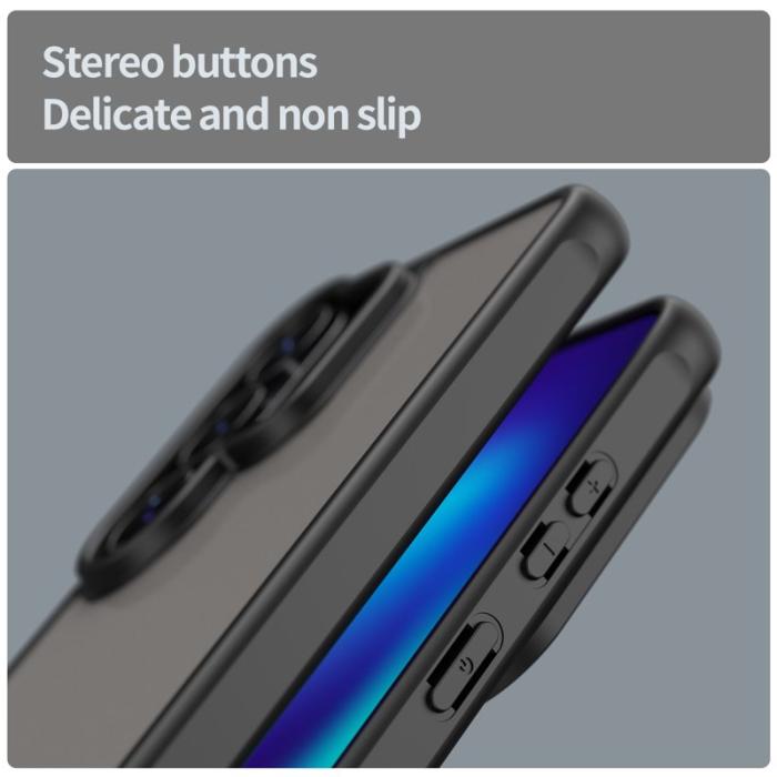 OEM - Mobilskal för Samsung Galaxy S26 Ultra Stötsäker PC + TPU - Svart