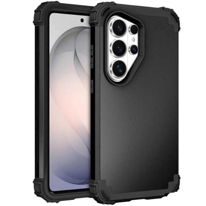 OEM - Mobilskal för Samsung Galaxy S26 Ultra Stötsäker PC + TPU - Svart