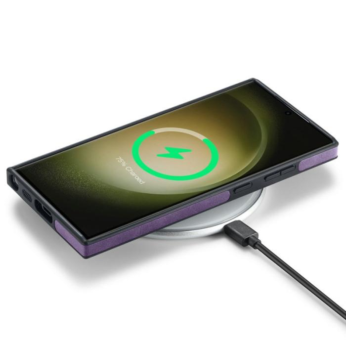 DG.MING - DG.Ming Mobilskal för Samsung Galaxy S26 Ultra Stöttålig PC + TPU - Lila