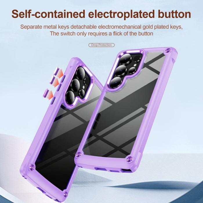 OEM - Mobilskal för Samsung Galaxy S26 Ultra Stöttålig PC + TPU - Lila