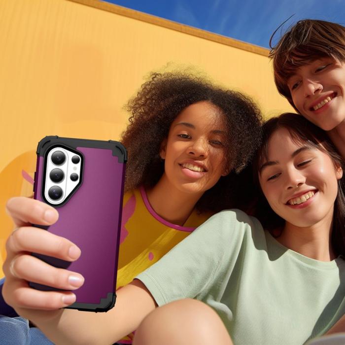 OEM - Mobilskal för Samsung Galaxy S26 Ultra Stöttålig PC + TPU - Lila