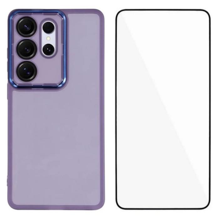 WANLONFENG - WANLONFENG Mobilskal för Samsung Galaxy S26 Ultra TPU - Lila