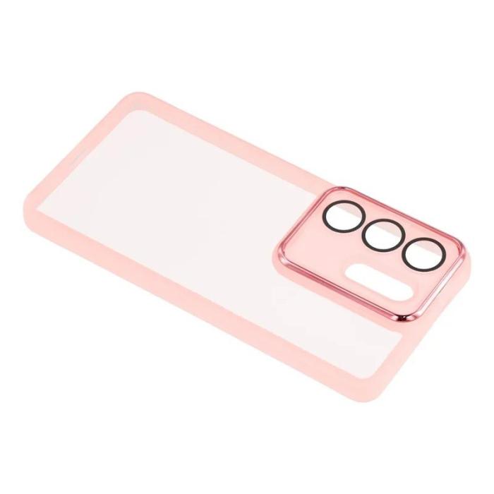 WANLONFENG - WANLONFENG Mobilskal för Samsung Galaxy S26 Ultra TPU - Rosa