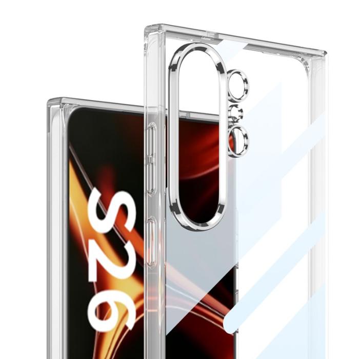 GKK - GKK Mobilskal för Samsung Galaxy S26 Ultra TPU Transparent - Svart