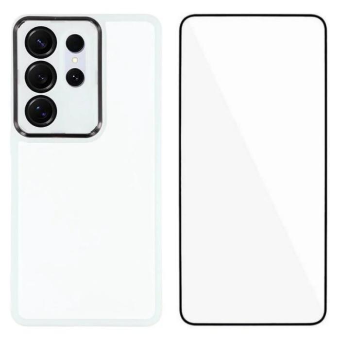 WANLONFENG - WANLONFENG Mobilskal för Samsung Galaxy S26 Ultra TPU - Vit