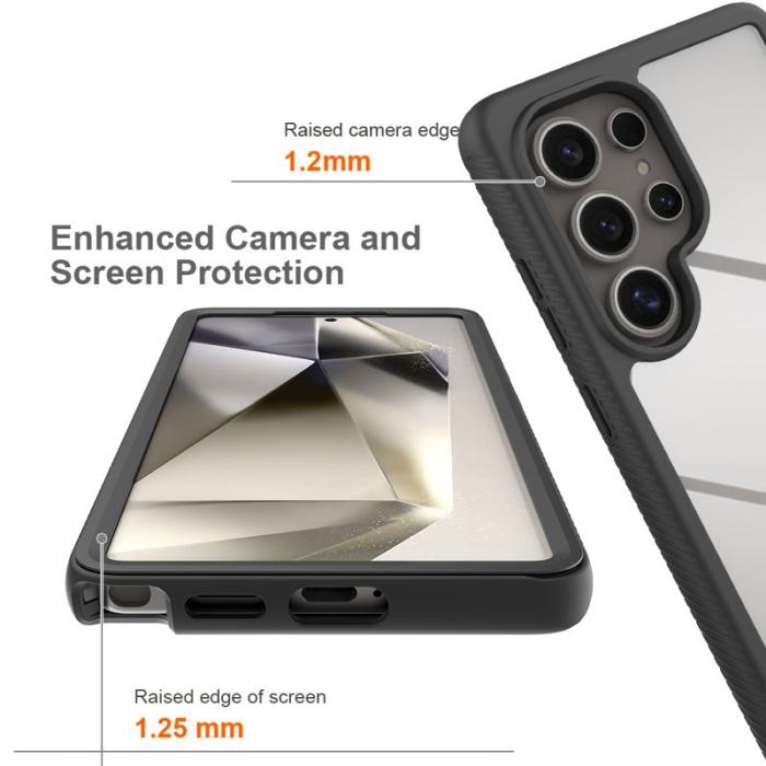 OEM - Mobilskal för Samsung Galaxy S26 Ultra Transparent PC + TPU - Blå