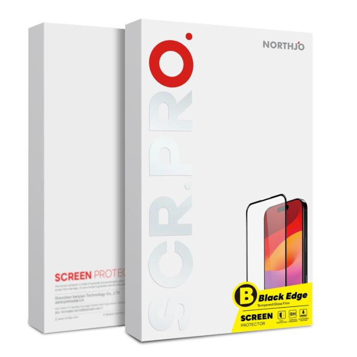 NORTHJO - NORTHJO Skärmskydd för Samsung Galaxy S26 Plus Full Glue - Svart