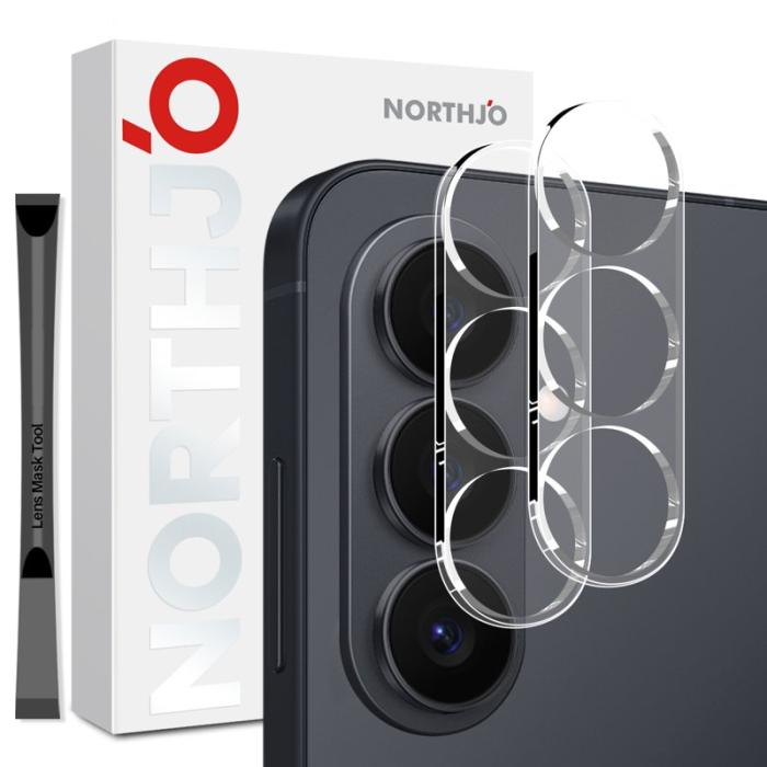 NORTHJO - NORTHJO Skärmskydd för Samsung Galaxy S26 Plus Härdat glas Kamera - Transparent