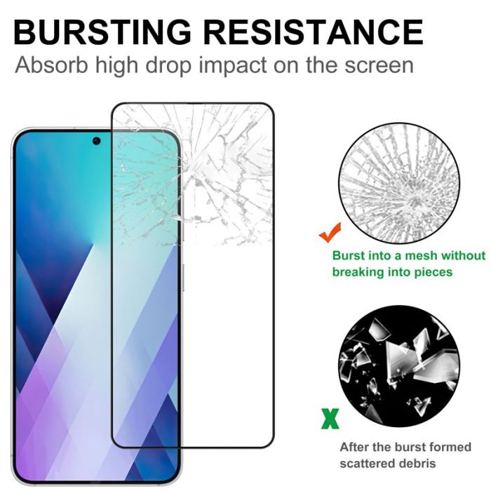 OEM - Skärmskydd för Samsung Galaxy S26 Plus Härdat glas - Svart