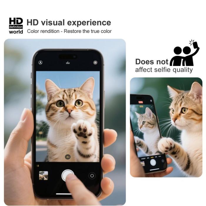 Imak - Imak Skärmskydd för Samsung Galaxy S26 Plus Härdat glas - Svart