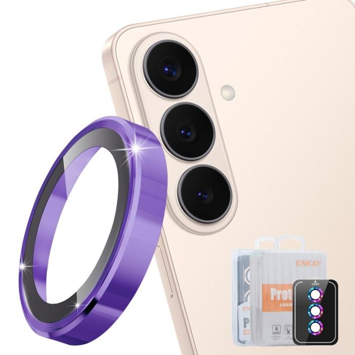 HAT PRINCE - Hat Prince Skärmskydd för Samsung Galaxy S26 Plus Kamera Skydd - Ljuslila