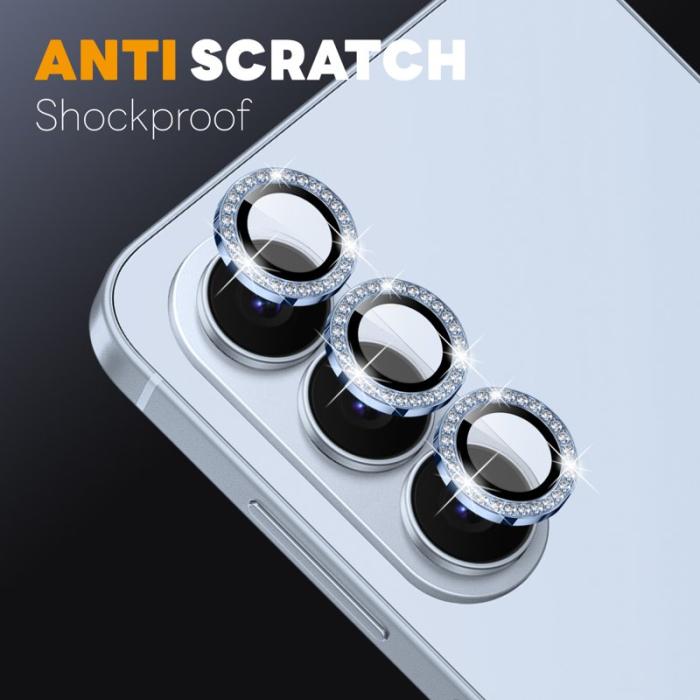 NORTHJO - NORTHJO Skärmskydd för Samsung Galaxy S26 Plus Kamera Skydd Tempererat Glas Blå