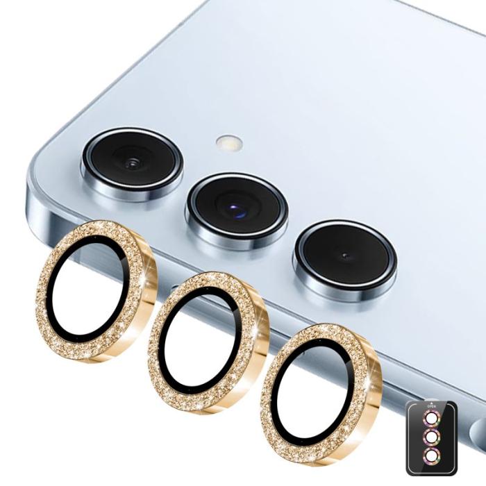 HAT PRINCE - Hat Prince Skärmskydd för Samsung Galaxy S26 Plus Kamera Skydd - Guld