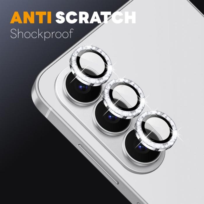 NORTHJO - NORTHJO Skärmskydd för Samsung Galaxy S26 Plus Kameraskydd Härdat Glas - Silver