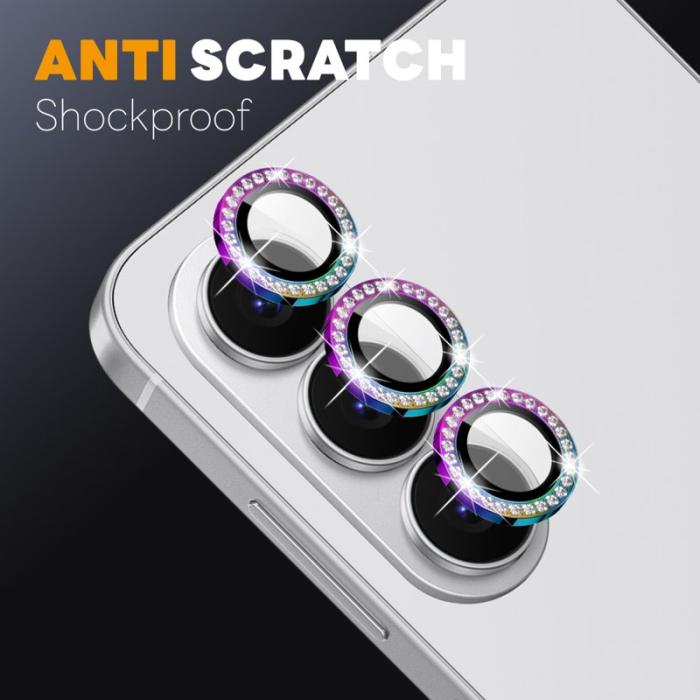 NORTHJO - NORTHJO Skärmskydd för Samsung Galaxy S26 Plus Kameraskydd - Färgglad