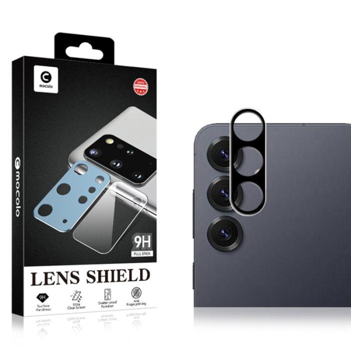 Mocolo - Mocolo Skärmskydd för Samsung Galaxy S26 Plus Kameraskydd Tempererat Glas Svart