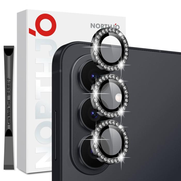 NORTHJO - NORTHJO Skärmskydd för Samsung Galaxy S26 Plus Kameraskydd - Svart