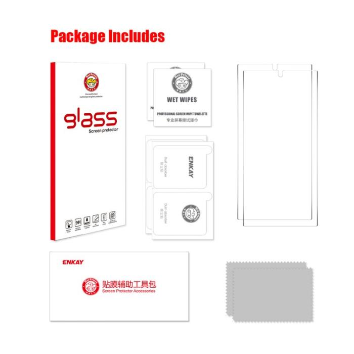 HAT PRINCE - Hat Prince Skärmskydd för Samsung Galaxy S26 Ultra 2Pcs Fingeravtryck