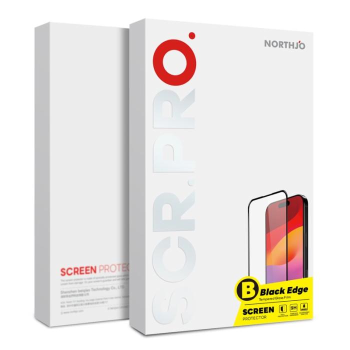 NORTHJO - NORTHJO Skärmskydd för Samsung Galaxy S26 Ultra Full Glue - Svart