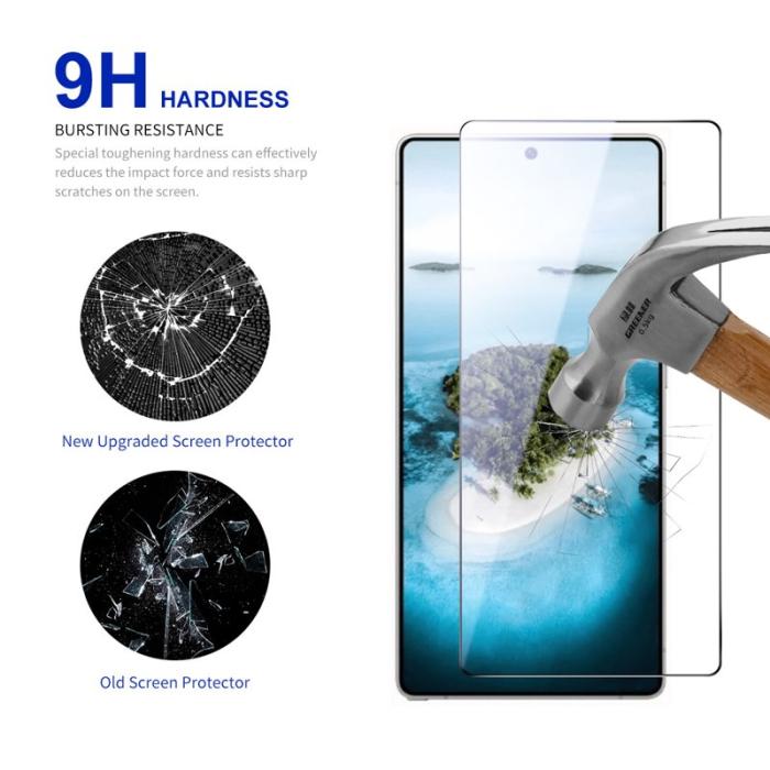 RURIHAI - Rurihai Skärmskydd för Samsung Galaxy S26 Ultra Full Glue - Transparent