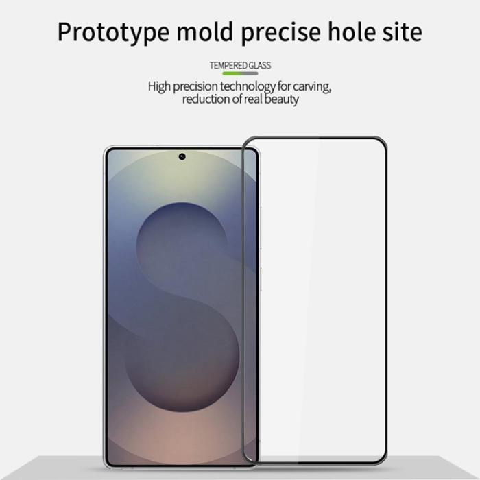 PINWUYO - PINWUYO Skärmskydd för Samsung Galaxy S26 Ultra Härdat glas 9H - Svart