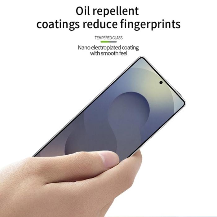 PINWUYO - PINWUYO Skärmskydd för Samsung Galaxy S26 Ultra Härdat glas 9H - Svart