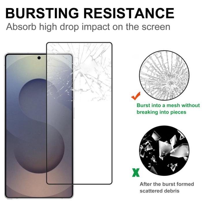 OEM - Skärmskydd för Samsung Galaxy S26 Ultra Härdat glas - Svart