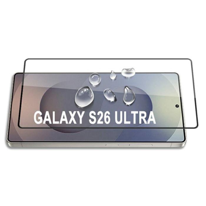 Mocolo - Mocolo Skärmskydd för Samsung Galaxy S26 Ultra Härdat glas - Svart