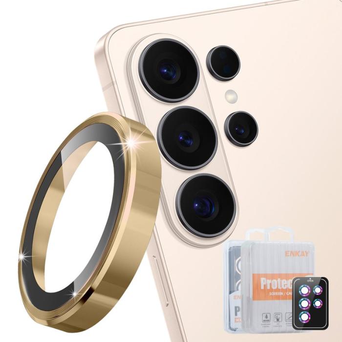 HAT PRINCE - Hat Prince Skärmskydd för Samsung Galaxy S26 Ultra Kamera Skydd - Guld