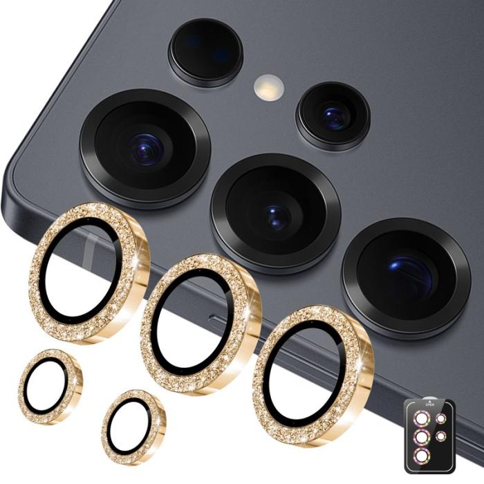 HAT PRINCE - Hat Prince Skärmskydd för Samsung Galaxy S26 Ultra Kamera Skydd - Guld