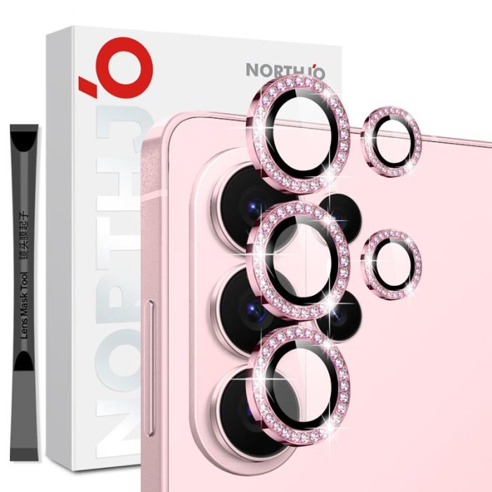 NORTHJO - NORTHJO Skärmskydd för Samsung Galaxy S26 Ultra Kamera Skydd - Rosa