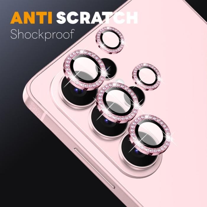 NORTHJO - NORTHJO Skärmskydd för Samsung Galaxy S26 Ultra Kamera Skydd - Rosa