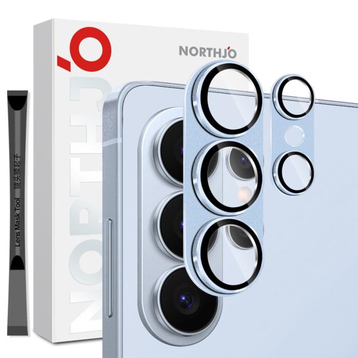 NORTHJO - NORTHJO Skärmskydd för Samsung Galaxy S26 Ultra Kamera Skydd - Blå