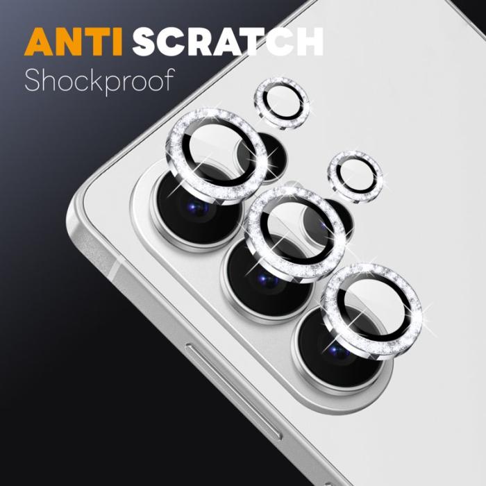 NORTHJO - NORTHJO Skärmskydd för Samsung Galaxy S26 Ultra Kamera Skydd - Silver