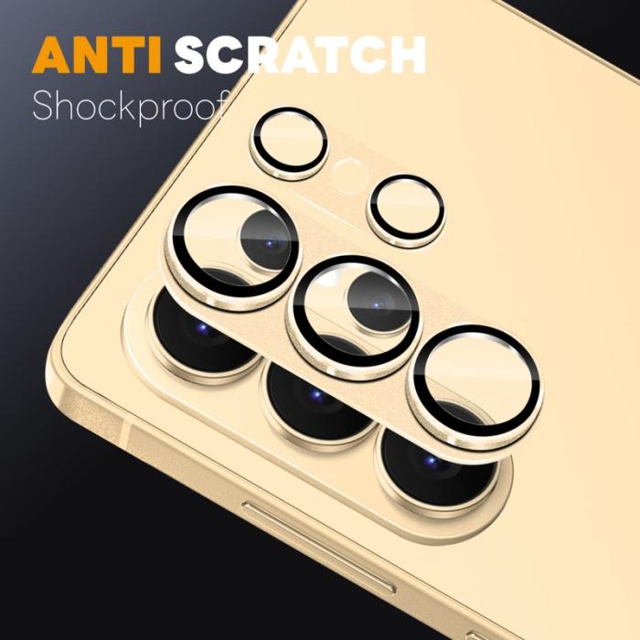 NORTHJO - NORTHJO Skärmskydd för Samsung Galaxy S26 Ultra Kameraskydd - Guld