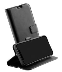 Vivanco - Vivanco Classic Pl&aring;nboksfodral iPhone 13 Pro Svart