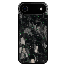 A-One Brand - iPhone Air Mobilskal MagSafe Aramid Fiber Large Texture - Grön