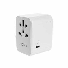 FIXED - FIXED Reseadapter/laddare USB-C/USB-A 30W EU/UK/USA/AUS