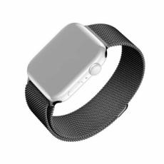 FIXED - Fixed Apple Watch (42/44/45/49mm) Armband Mesh - Svart