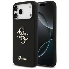 Guess - Guess iPhone 17 Mobilskal 4G Big Logo Cord Stap Crossbody - Brun