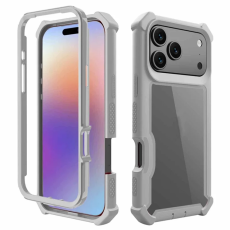 A-One Brand - iPhone 17 Pro Max Mobilskal TPU + PC Shockproof - Grå